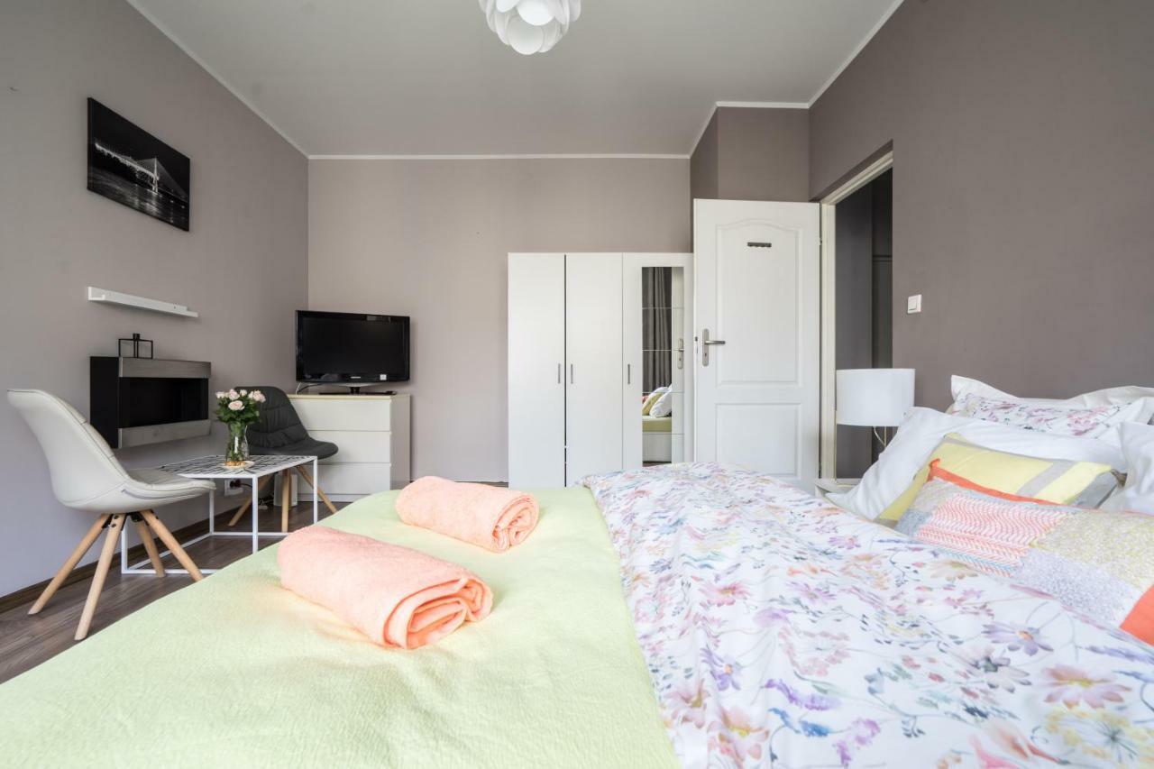 Sunny Wisla River Apartment วอร์ซอ ภายนอก รูปภาพ
