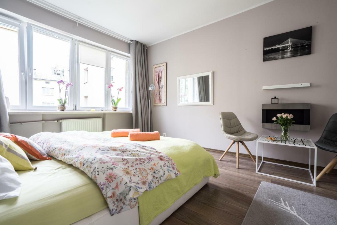 Sunny Wisla River Apartment วอร์ซอ ภายนอก รูปภาพ