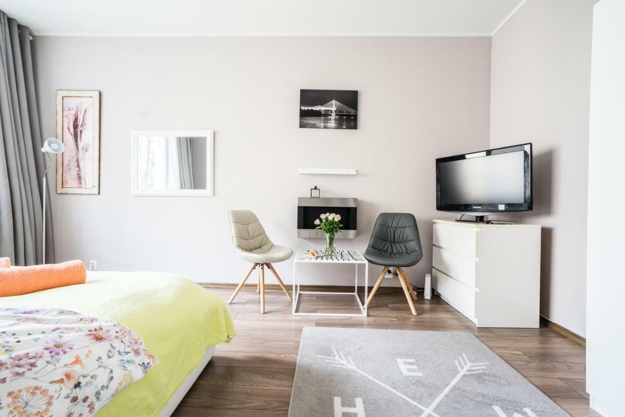 Sunny Wisla River Apartment วอร์ซอ ภายนอก รูปภาพ